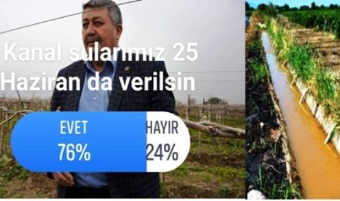 OKUR” SULAMA SEZONU 25 HAZİRAN’DA BAŞLASIN