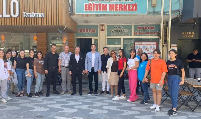 Büyükşehir’den Akhisar ve Gölmarmara’ya Eğitim Ziyareti