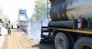 320 Personel ve 259 Araçla Yol Yapım Görev Başında