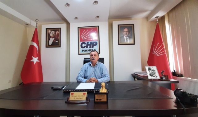 Manisa CHP il başkanı BALABAN'dan Cumhurbaşkanı Erdoğan Manisa mitingi hakkında açıklama