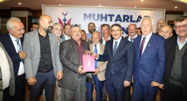 BAŞKAN ÇELİK'TEN MUHTARLARA GEZİ MÜJDESİ