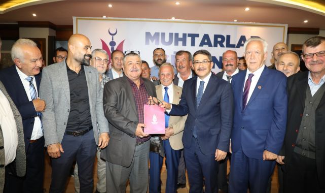 BAŞKAN ÇELİK'TEN MUHTARLARA GEZİ MÜJDESİ