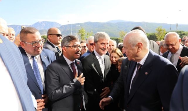 DEVLET BAHÇELİ MANİSA'DA