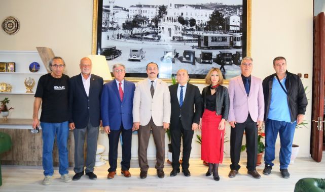İzmir Ege Medya Platformundan İl Sağlık Müdürüne Ziyaret