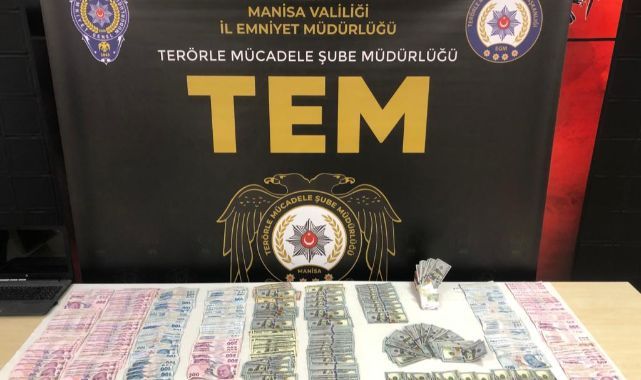 Manisa'da terör operasyonu...