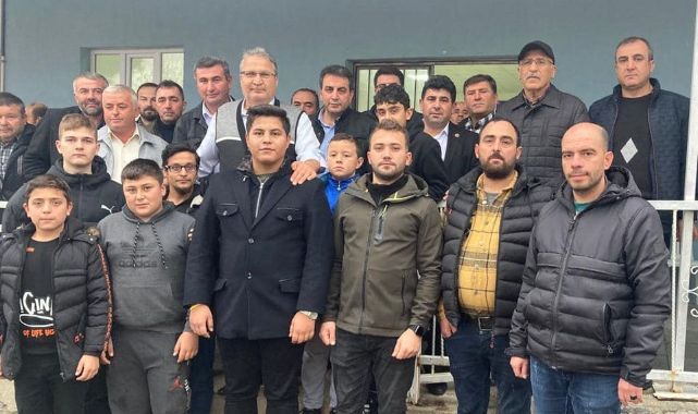 BAŞKAN ÇERÇİ RECEPLİ VE DAVUTLAR’DA VATANDAŞLA BULUŞTU