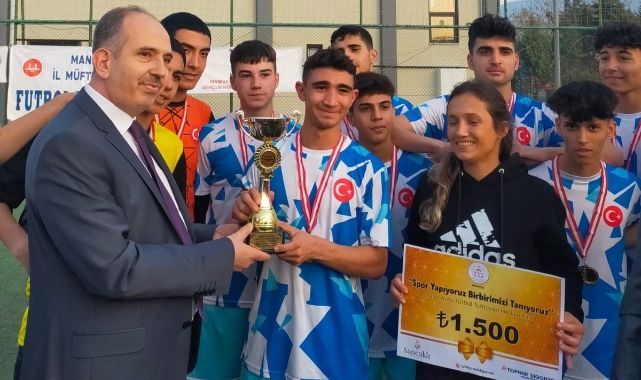 MANİSA MÜFTÜLÜK GENÇLİK KOORDİNATÖRLÜĞÜ LİSELER ARASI FUTBOL TURNUVASI ŞAMPİYONU "TOKİ MTAL"