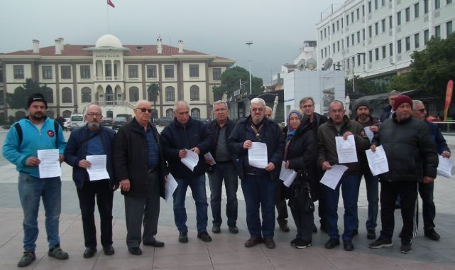 Manisa huzurevi vakfı'na gelen zamlara Tepki gösterdiler...