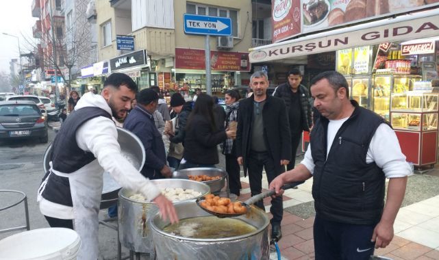 MİLLİ YOL PARTİSİ'NDEN ŞEHİT MUHSİN YAZICIOĞLU İÇİN LOKMA HAYRI