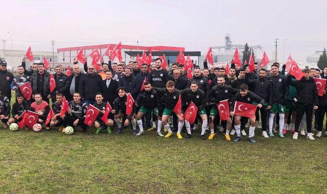KARAAĞAÇLI,BALKAN FUTBOL TURNUVASINA EV SAHİPLİĞİ YAPTI