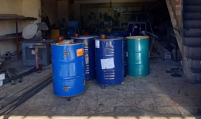 MANİSA’DAN DEPREM BÖLGESİNE VARİL SOBA DESTEĞİ