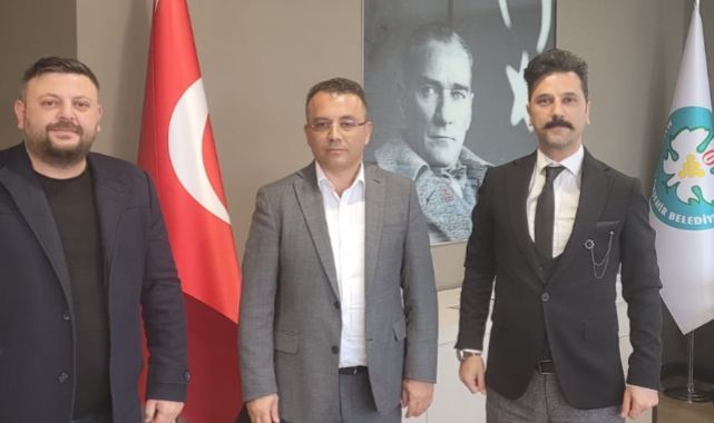 Murat Aktaş ve Şentürk Hoşgül'den Aytaş yalçınkaya'ya ziyaret