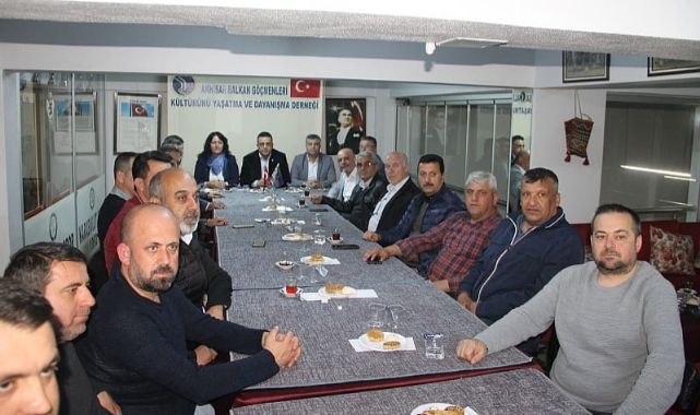 Esnaf Odası Başkanları Ebrar Aktürk Bebek için bir araya geldiler