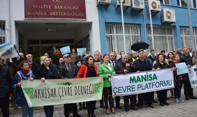Manisa Çevre Platformu Bileşenleri Üyeleri Tepkili