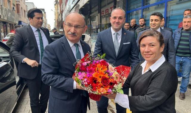 VALİ KARADENİZ'DEN BAŞKAN FATİH ÇATALDERE'YE TEŞEKKÜR ZİYARETİ 