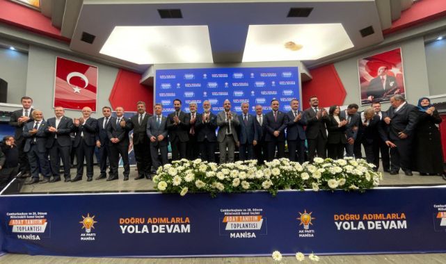 AK Parti Manisa 28. Dönem Milletvekili adayları tanıtıldı