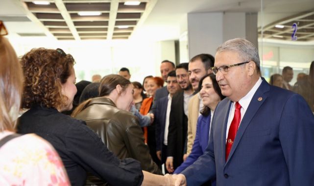 Başkan Çerçi Belediye Personeliyle Bayramlaştı