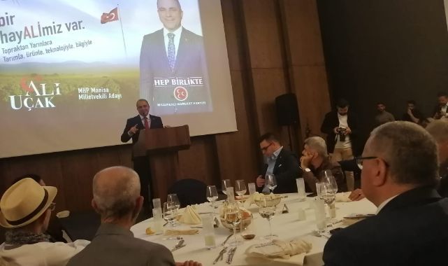 MHP'Lİ Aday Ali Uçak Manisa'da Basınla Buluştu