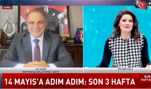 MHP Manisa Milletvekili Adayı Ali Uçak, Habertürk'te seçmene seslendi