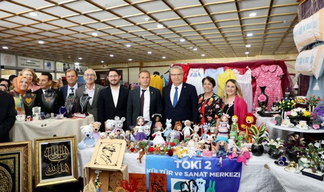 Halk Eğitim Merkezinde Birbirinden Güzel El Emeği Eserler Sergilendi