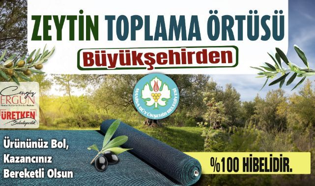 Zeytin ve Üzüm Üreticilerine Önemli Destek