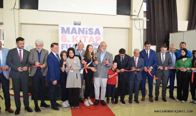 MANİSA 6. KİTAP FUARI BAŞLADI