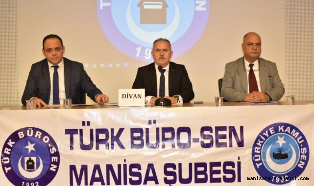 Türk Büro-Sen Manisa 2 Nolu şube 1. Olağan Genel Kurulu gerçekleşti.