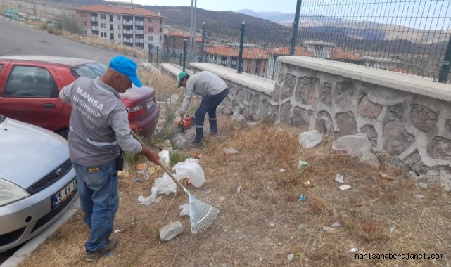 BÜYÜKŞEHİR KENT ESTETİĞİNDEN AKGEDİK'E  DESTEK  