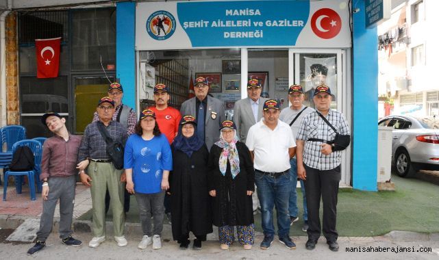 MANİSA ŞEHİT AİLELERİ VE GAZİLER DERNEĞİ İSRAİL'İ KINADI