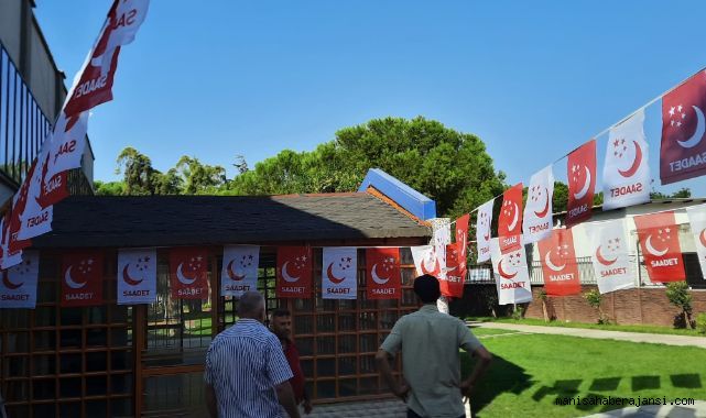 Saadet Partisi Akhisar 8.Olağan Kongresi yapıldı