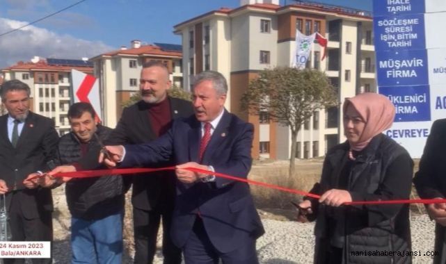 SELÇUK ÖZDAĞ'DAN TEMSİLİ TOKİ AÇILIŞI