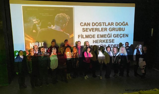Can Dost Doğaseverler Grubu Sinema Gecesinde Buluştu