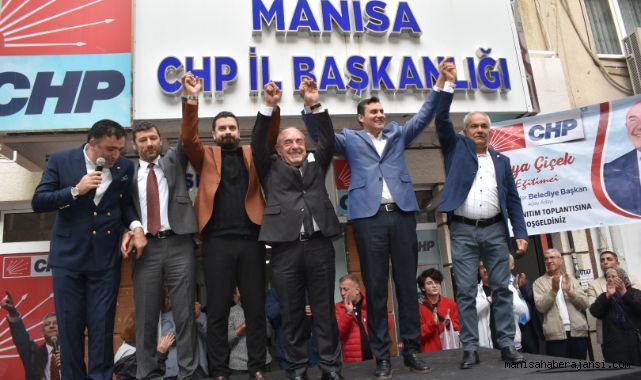 Ziya Çicek Miting Kalabalığında Aday Adaylığını Açıkladı