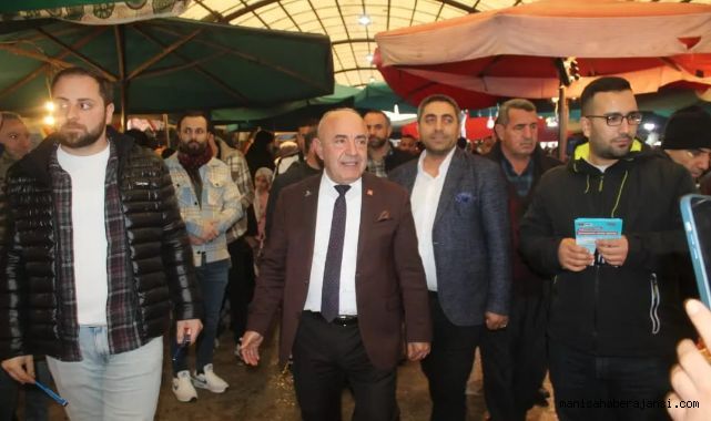 Ziya Çiçek Nurlupınar Pazarında Vatandaşlarla Buluştu