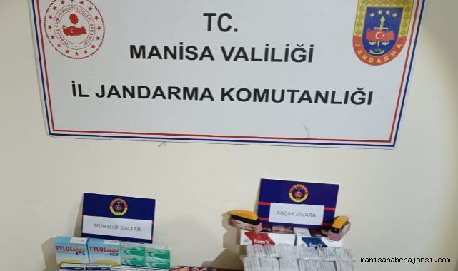 Manisa'da kaçak sigara ve tütün satışı yapan market işletmecisi gözaltına alındı
