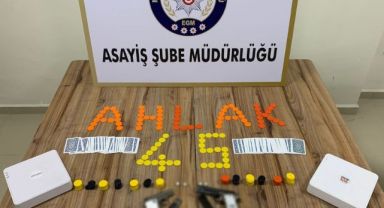 Manisa'da kumar baskını: 23 kişiye ceza, 1 kişi gözaltına alındı