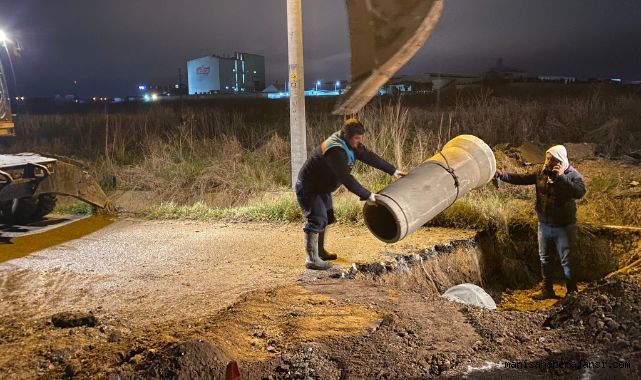 MASKİ, Turgutlu'da Su Baskınlarına Karşı Önlem Aldı