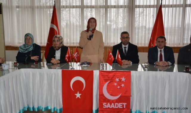 Saadet Partisi Kadın Kolları Başkanı Ekinci: "Devlet, millet, din tekelleşti"