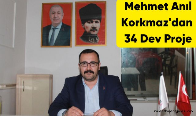Salihli'de Zafer Partisi'nden 34 Dev Proje