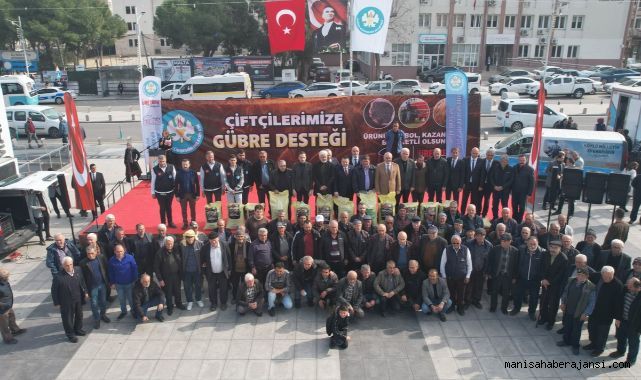 Büyükşehir'den Üreticilere 1.850 Ton Gübre Desteği