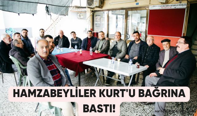 HAMZABEYLİLER YAVUZ KURT'U BAĞRINA BASTI 