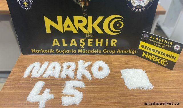 Alaşehir'de 595 Gram Metamfetamin Ele Geçirildi, 2 Kişi Tutuklandı!