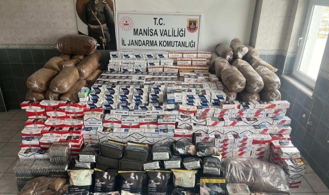 Manisa'da Kaçakçılara Ağır Darbe!