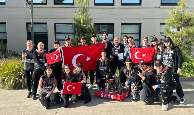 Caracal Robotics, Championship Dünya Şampiyonası'nda ülkemizi temsil edecek