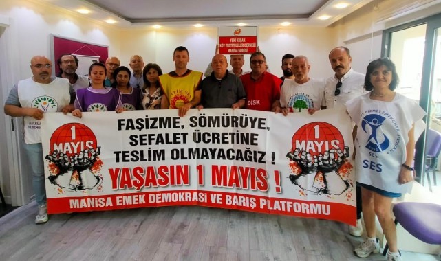 Platform üyeleri Eşitlik, Adalet, Özgürlük için 1 Mayıs Alanlarında Buluşuyor