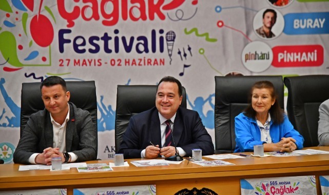 565. AKHİSAR ÇAĞLAK FESTİVALİ BAŞLIYOR
