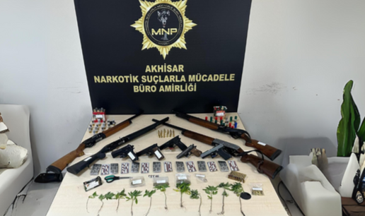 Akhisar'da Büyük Uyuşturucu Operasyonu