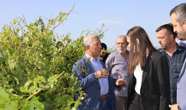 Başkan Durbay Dolunun Vurduğu Üreticileri Dinledi
