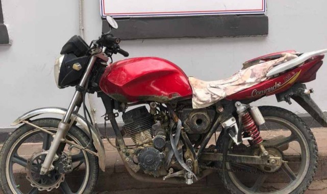 Manisa’da Çalınan Motosiklet Jandarma Tarafından Bulundu