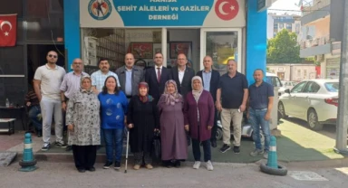 SGK'dan Manisa Şehit Aileleri ve Gaziler Derneği'ne Anlamlı Ziyaret
